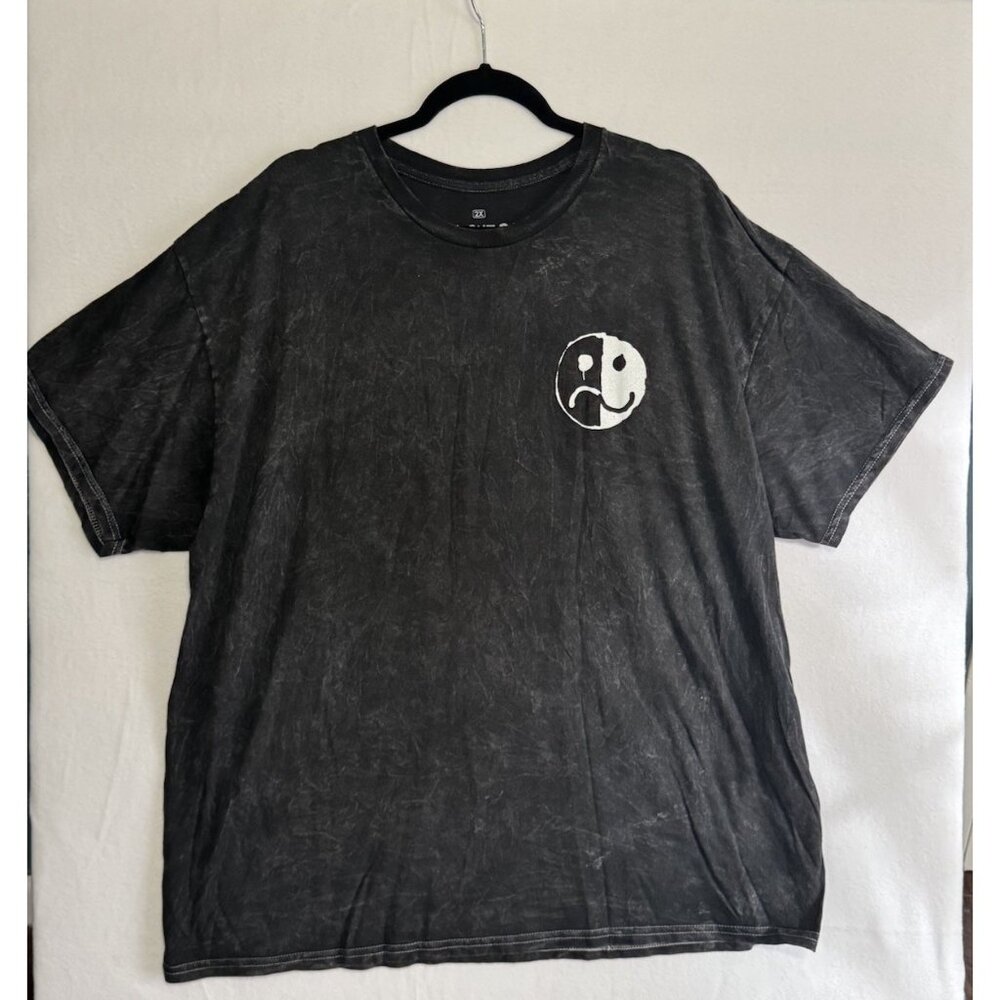 Fall Out Boy So Much (For) Stardust Mineral Wash Punk Rock Band T-Shirt Size 2XL